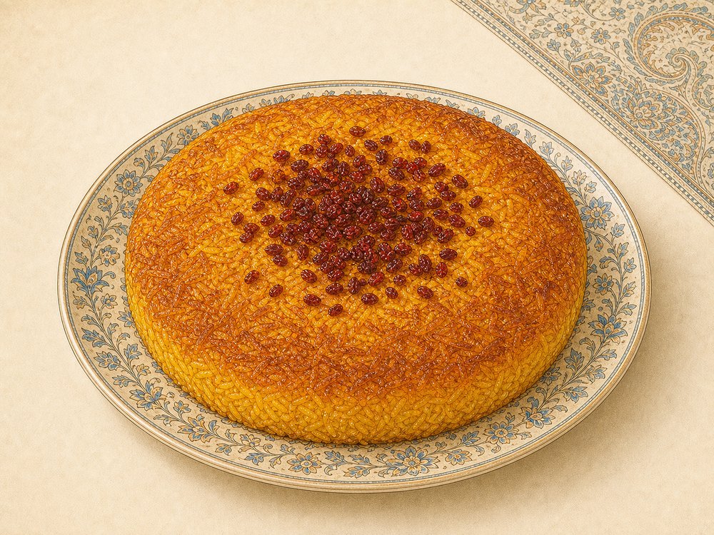 Persian tahchin recipe image
